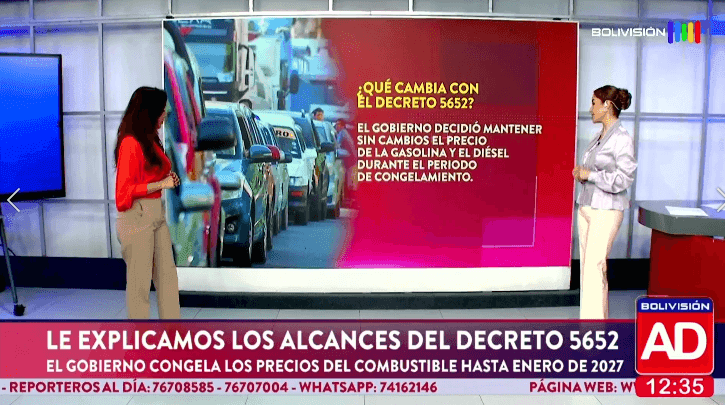 Fotografía de  Explicaron los alcances del Decreto 5652 sobre el precio de los carburantes