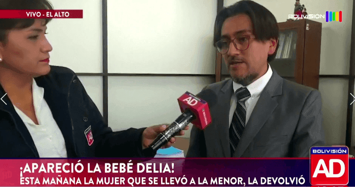 Fotografía de Tras 24 horas encontraron a la bebé Delia en El Alto