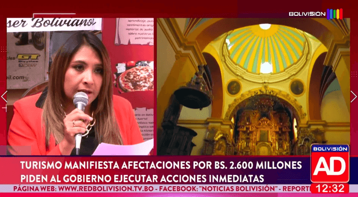 Fotografía de Turismo reportó afectaciones por 2.600 millones de bolivianos en el país