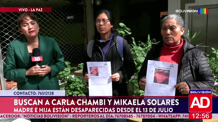 Fotografía de Buscan a madre e hija desaparecidas en La Paz