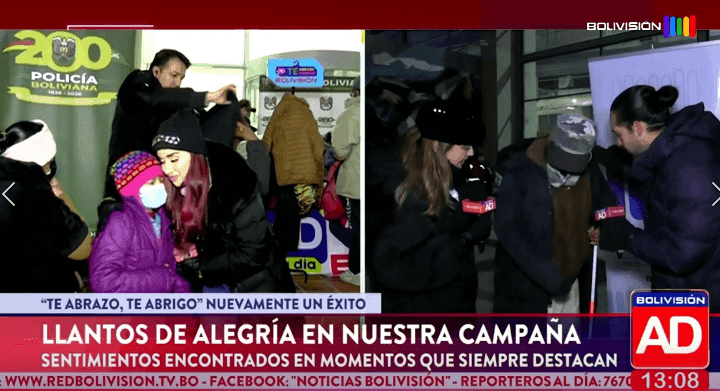 Fotografía de  Llantos de alegría en nuestra campaña