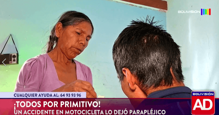 Fotografía de Todo por Primitivo: un accidente en motocicleta cambió su vida en Cochabamba