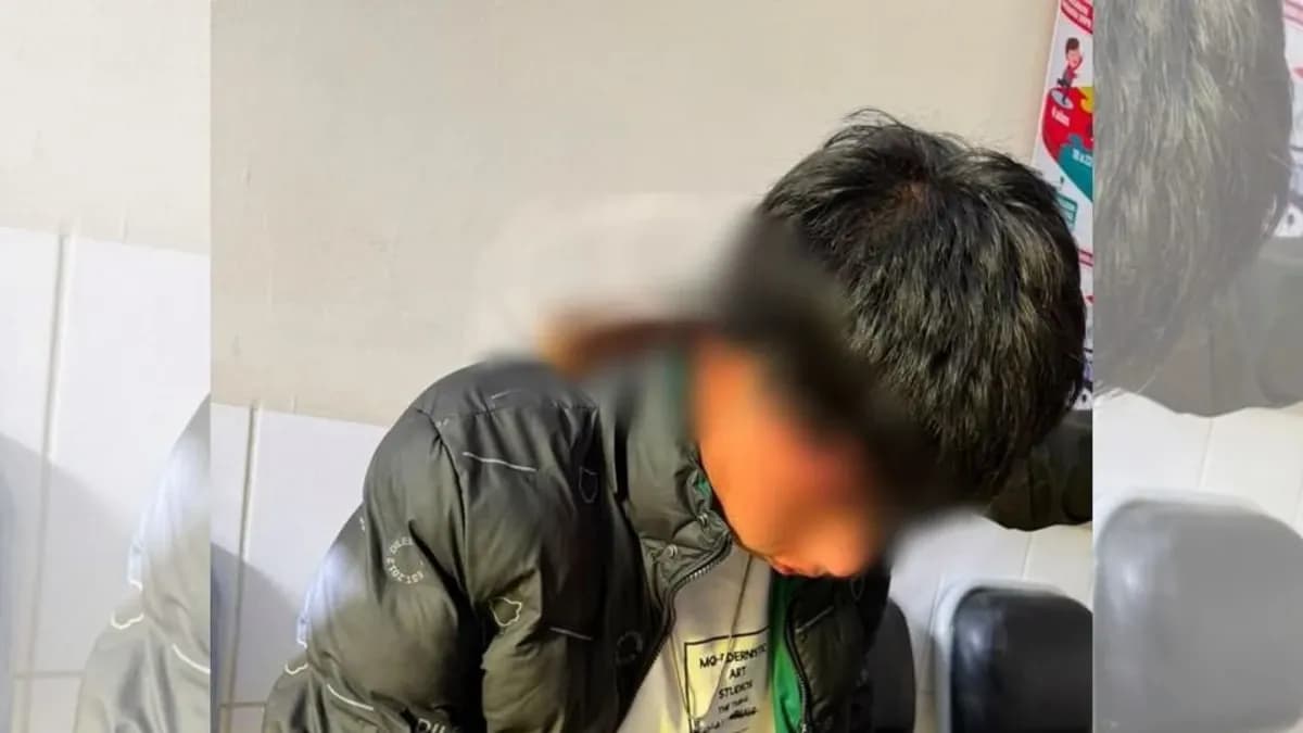 Fotografía de Hombre recorrió centros de salud con un cuchillo incrustado en la cabeza en La Paz
