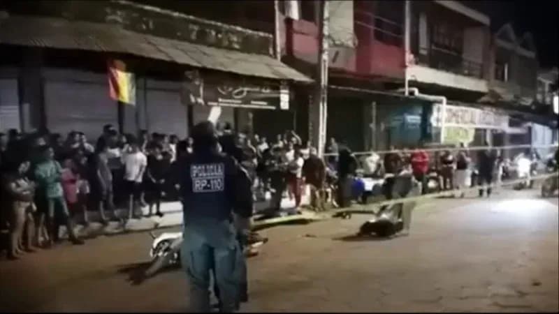 Fotografía de Acribillan a dos personas en Guayaramerín