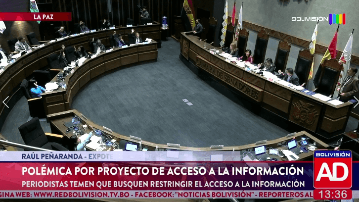 Fotografía de Polémica por proyecto sobre acceso a la información en La Paz