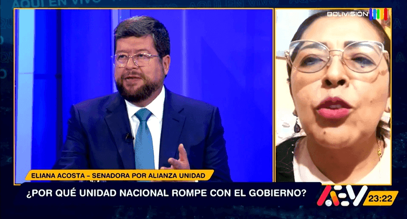 Fotografía de Senadora Eliana Acosta habló sobre ruptura entre Unidad Nacional y el Gobierno