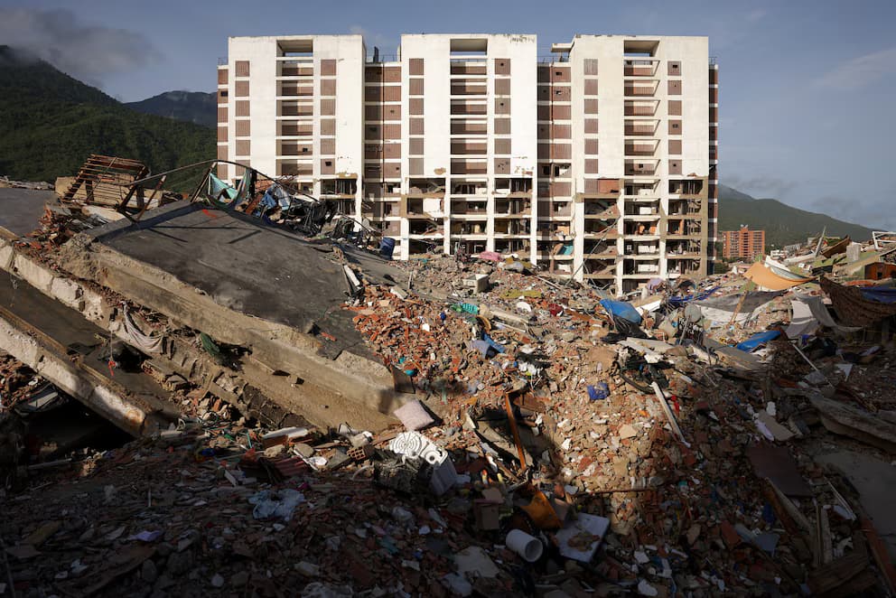 Fotografía de Venezuela: cifra de muertos por el doble terremoto sube a 4.734