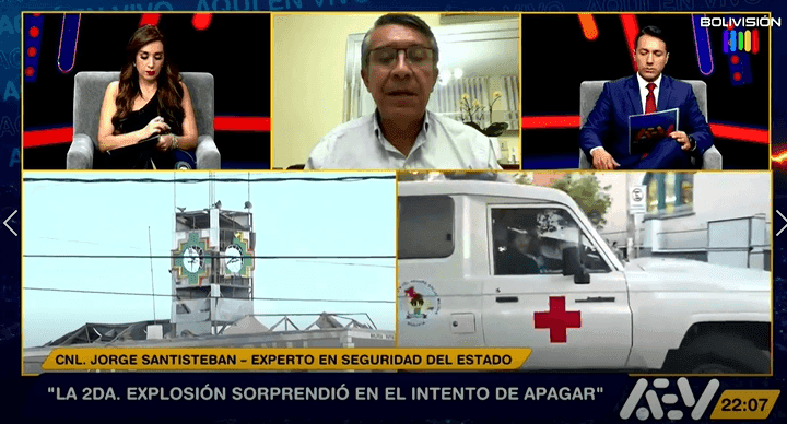 Fotografía de Experto cuestionó protocolos de seguridad tras explosión en Viacha
