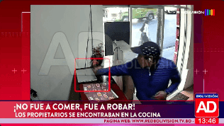 Fotografía de No fue a comer, fue a robar