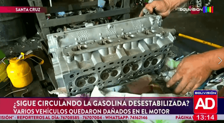 Fotografía de Denuncian posible gasolina de mala calidad en Santa Cruz; varios vehículos habrían sufrido daños en el motor