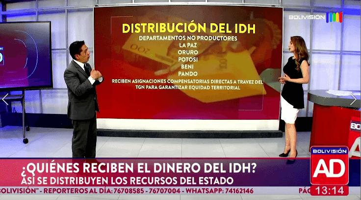 Fotografía de IDH en Bolivia: de dónde provienen los recursos y cómo se distribuyen