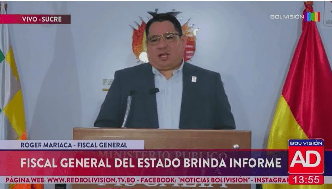 Fotografía de Fiscal general informa avances en investigaciones por hechos de violencia