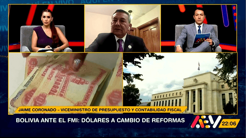 Fotografía de ¿Cómo se administrará el crédito de $us 1.900 millones otorgado por el FMI a Bolivia?
