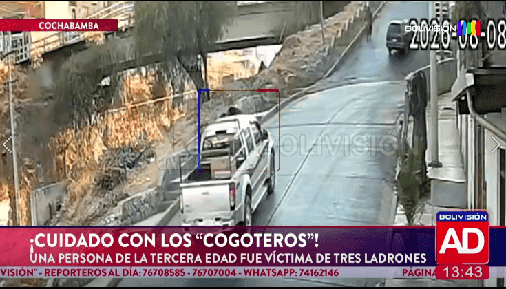 Fotografía de Advierten sobre los “cogoteros” tras robo a una persona de la tercera edad en Cochabamba 