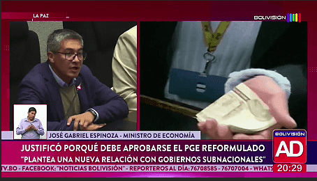Fotografía de Ministro de Economía justificó en Diputados la aprobación del PGE Reformulado 2026
