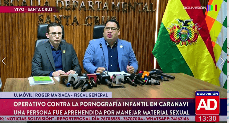 Fotografía de Investigan a una persona por presunta posesión de material de abuso sexual infantil en Caranavi