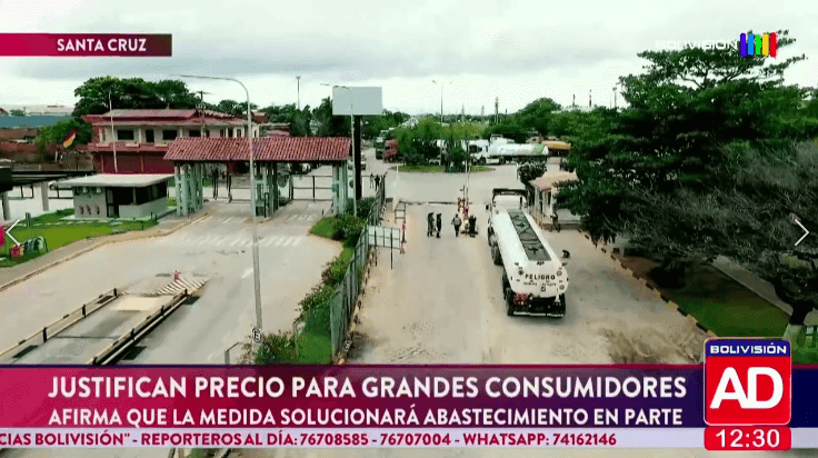Fotografía de Gobierno justificó el precio del diésel para grandes consumidores