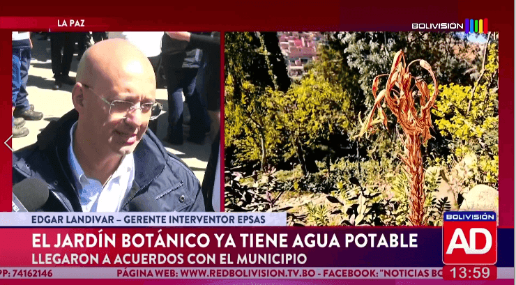 Fotografía de Jardín Botánico de La Paz recuperó el servicio de agua potable tras acuerdo con el municipio