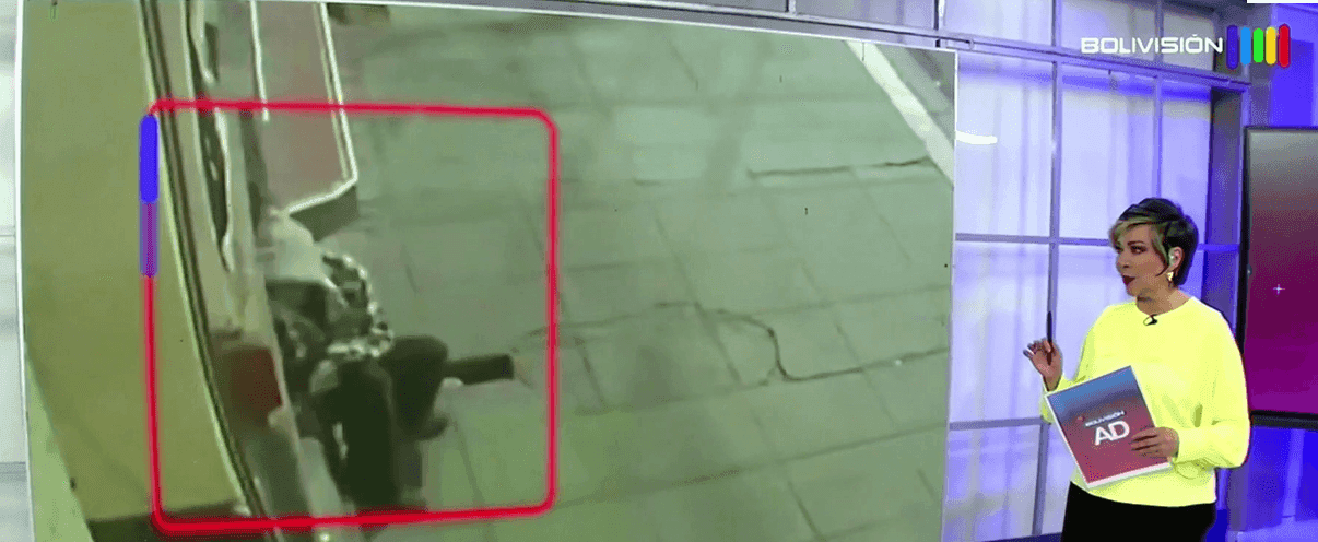 Fotografía de Sujeto ingresa a una cafetería y comete un robo en La Paz