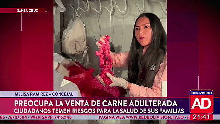 Fotografía de Decomisan más de 100 litros de sangre de res y carne en descomposición en Los Pozos