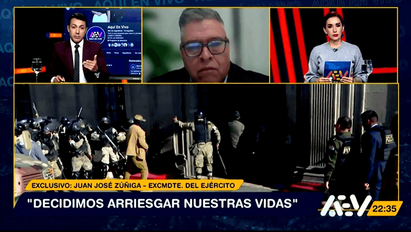 Fotografía de Juan José Zúñiga relata su versión sobre los hechos del 26 de junio de 2024