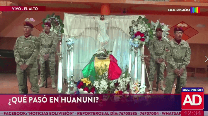 Fotografía de Familiares del sargento Cristian Quispe pidieron esclarecer su muerte tras el hecho ocurrido en Huanuni
