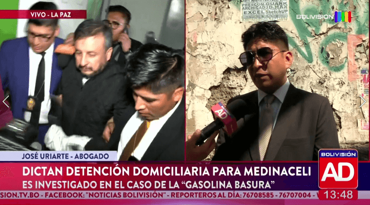 Fotografía de Tras tres noches en celdas, Mauricio Medinaceli cumplirá detención domiciliaria