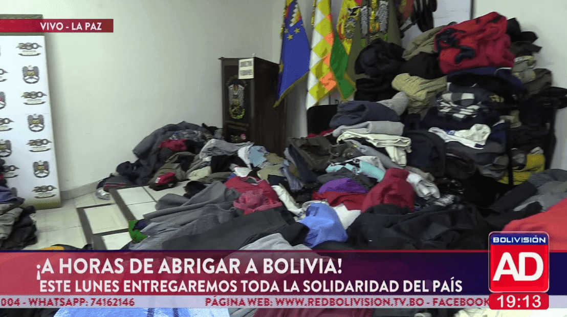 Fotografía de "Te Abrazo, Te Abrigo" cierra con éxito gracias a la solidaridad de los bolivianos