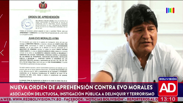 Fotografía de Emitieron nueva orden de aprehensión contra Evo Morales dentro de una investigación penal