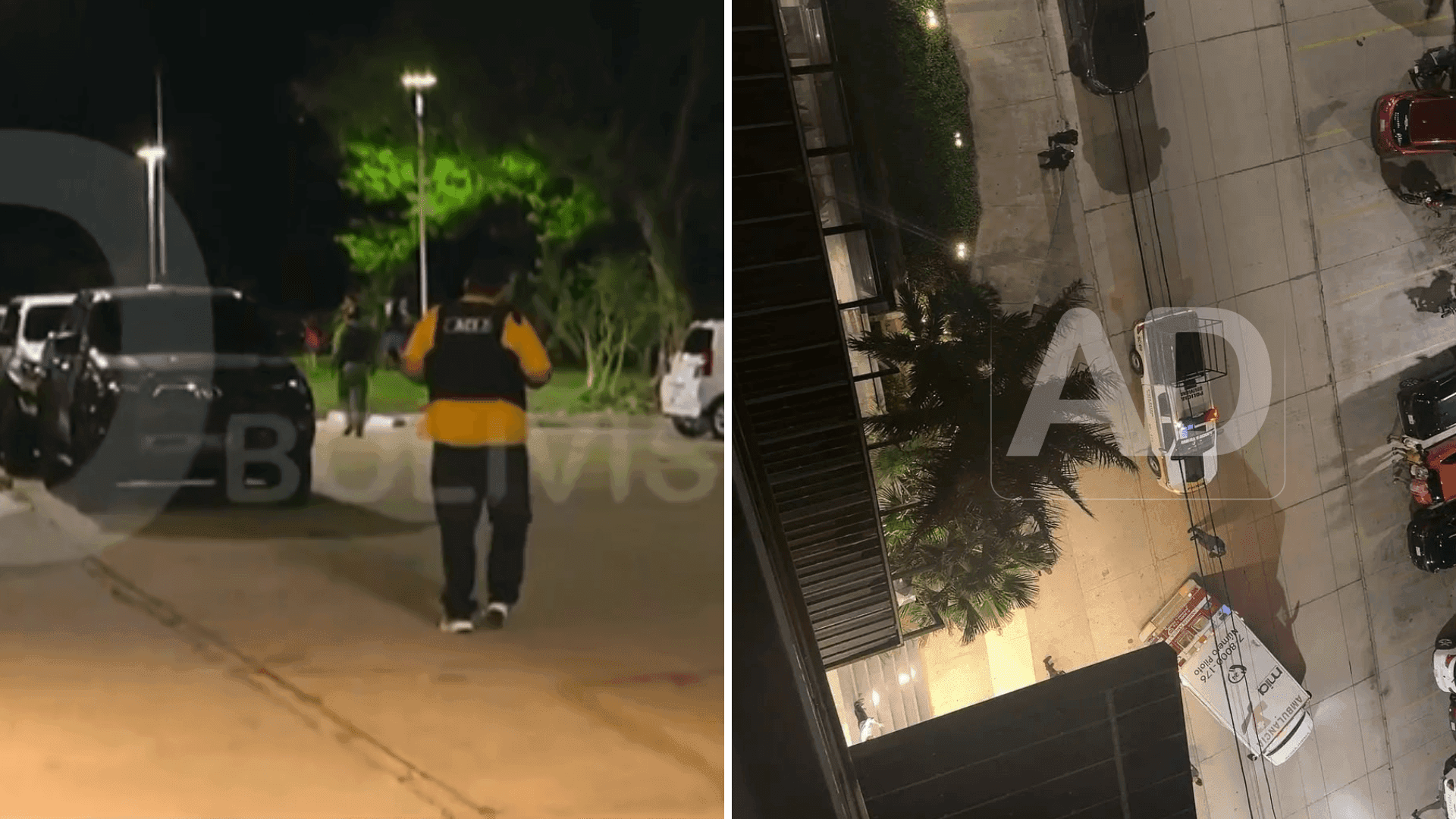 Fotografía de Mujer herida de bala en las afueras de un hotel cerca del canal Isuto