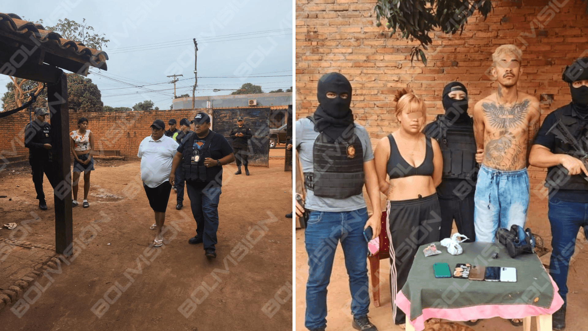 Fotografía de Dos integrantes del Comando Vermelho fueron aprehendidos en San Ignacio de Velasco 