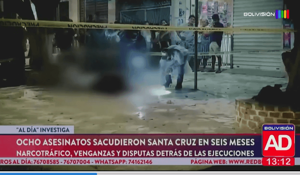 Fotografía de Santa Cruz registra ola de violencia con múltiples asesinatos en 2026