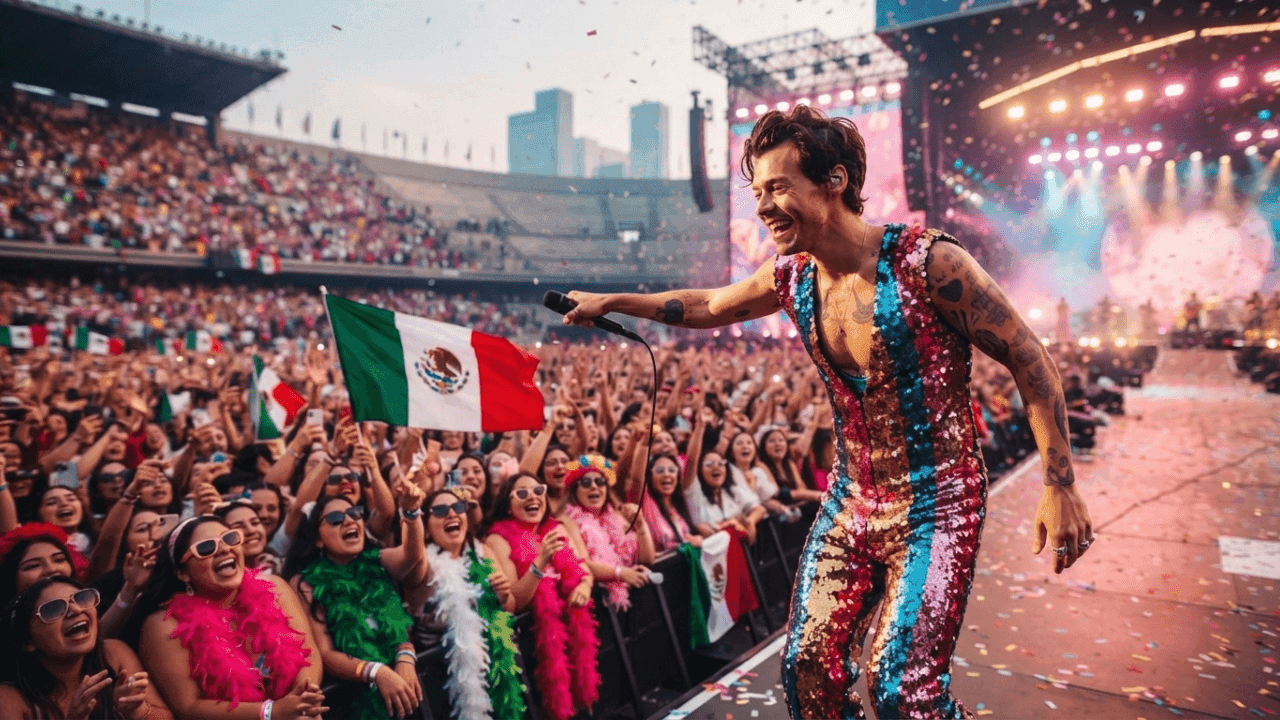 Fotografía de Harry Styles llegará a México con seis conciertos y consolida su éxito como estrella global
