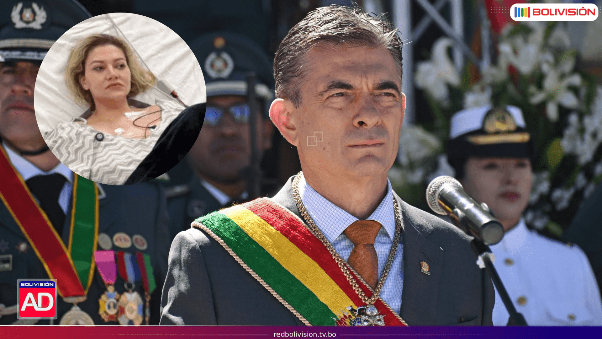 Fotografía de Rodrigo Paz expresó solidaridad con Nadia Beller y pidió una investigación transparente