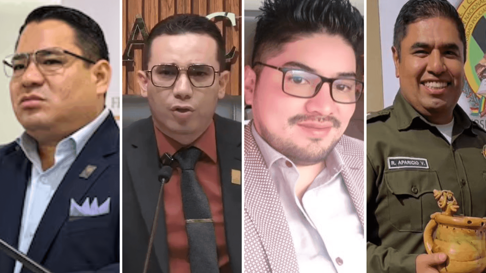 Mariaca, Zeballos, Irusta y Aparicio son enviados a distintos penales con detención preventiva