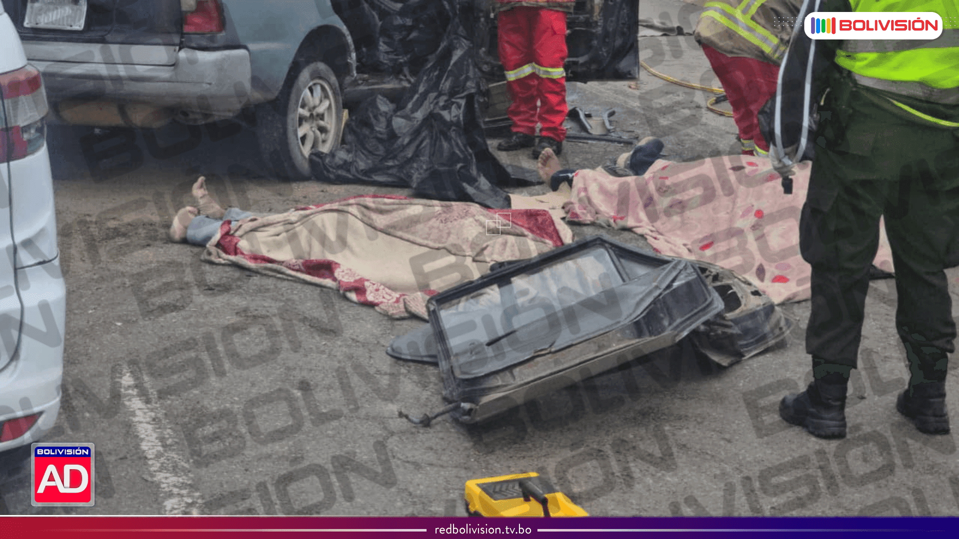Fotografía de ¡Tragedia en Cotoca! Tres personas fallecen en un grave accidente de tránsito