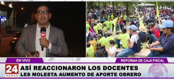 Fotografía de Docentes expresan malestar tras aprobación de la reforma de la Caja Fiscal