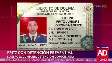 Fotografía de Fritz Gironda irá a detención preventiva y su esposa cumplirá detención domiciliaria