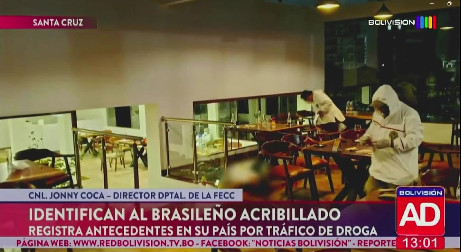 Fotografía de Crimen en Equipetrol: investigan la documentación del ciudadano brasileño asesinado