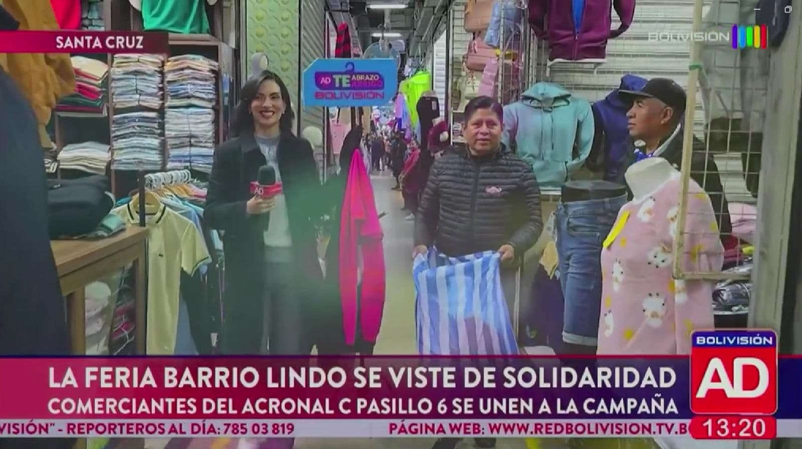 Fotografía de Comerciantes de Barrio Lindo se suman a la campaña “Te Abrazo, Te Abrigo”