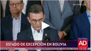 Fotografía de ¿Por qué el Gobierno no decretó antes el estado de excepción? Rodrigo Paz explica la decisión