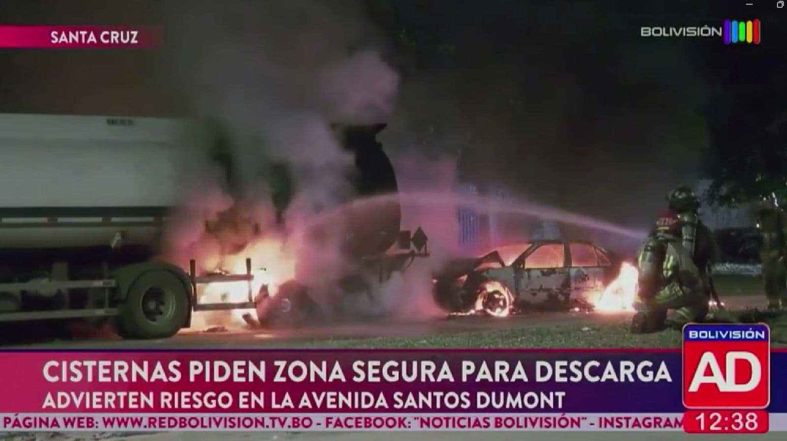 Fotografía de Conductores de cisternas exigen soluciones tras advertir peligro permanente en la planta de YPFB