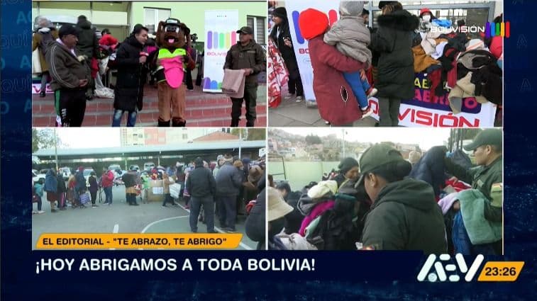 Fotografía de Juntos logramos abrigar a Bolivia: así fue la entrega de “Te abrazo, te abrigo”