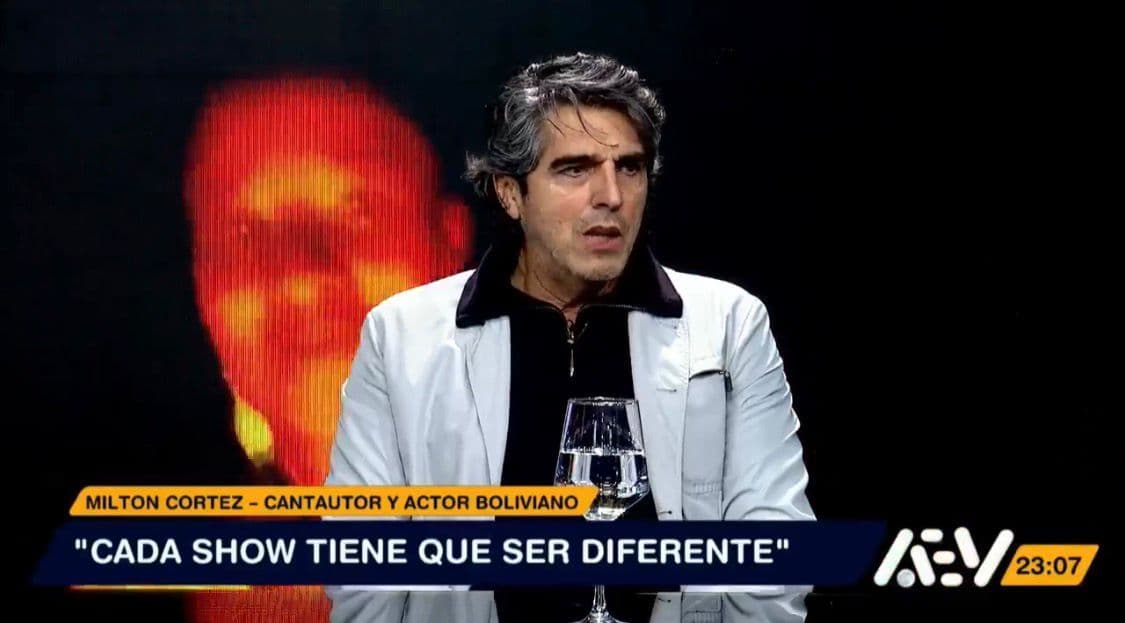 Fotografía de ¡Visita de lujo en Aquí En Vivo! Milton Cortez comparte su historia y su esperado regreso a Bolivia