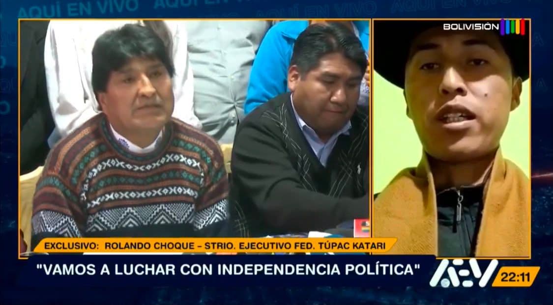 Fotografía de Nueva dirigencia de la Federación Tupac Katari: Rolando Choque habla sobre los desafíos de su gestión