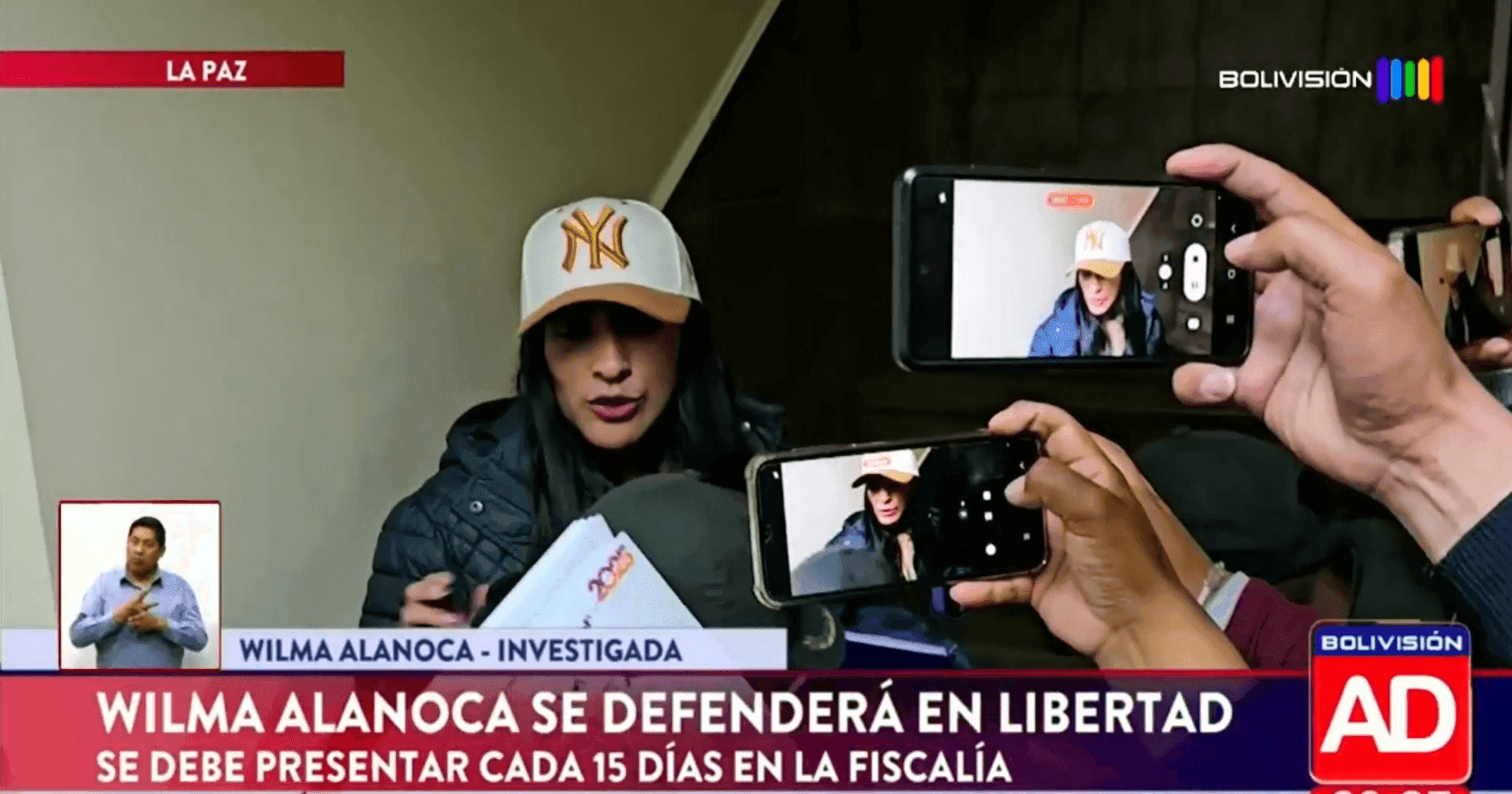 Fotografía de Wilma Alanoca se defenderá en libertad tras audiencia de medidas cautelares