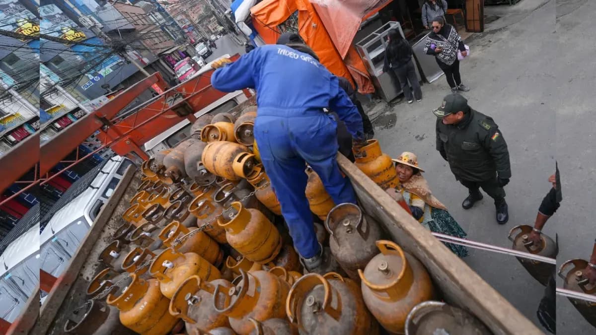 Fotografía de YPFB anuncia el despacho de 299.000 garrafas de GLP en La Paz