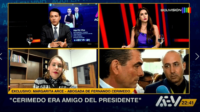 Fotografía de Abogada de Cerimedo planteó nuevas versiones sobre el caso y pidió esclarecer los hechos