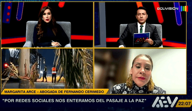 Fotografía de Cerimedo fue trasladado a Chonchocoro y su defensa cuestionó la falta de notificación