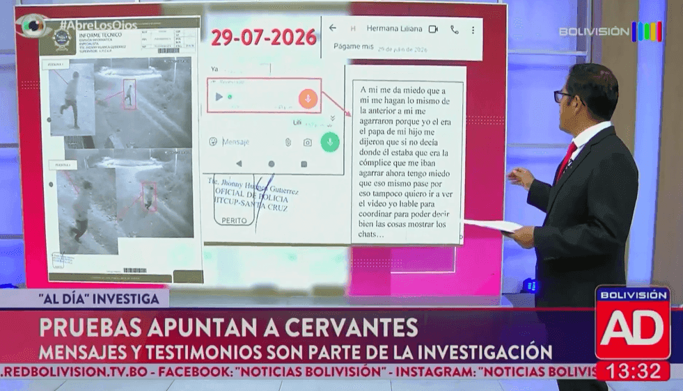 Fotografía de Chats, cámaras y testimonios: la investigación de Al Día revela cómo un sospechoso de agredir a menores sigue libre en Santa Cruz